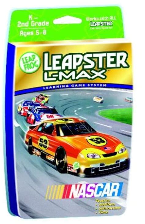 Leapfrog Leapster L Max Game Nascar For Leap Frog