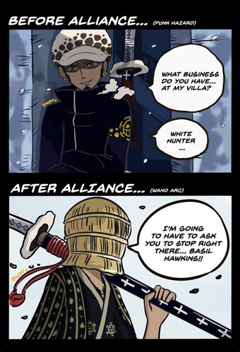 Trafalgar D Water Law Wano One Piece One Piece Comic One Piece Funny One Piece Pictures