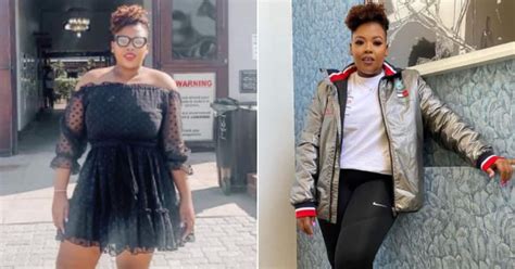 Anele Mdoda Drops Jaws With Fire Makeup Free Post Gym Selfie Sis Is