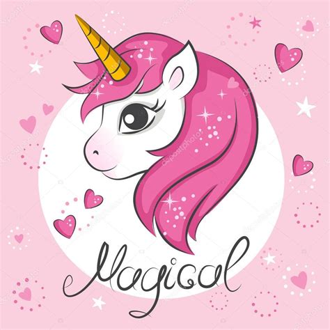 Cute magical unicorn. — Stock Vector © sivanova #166232560