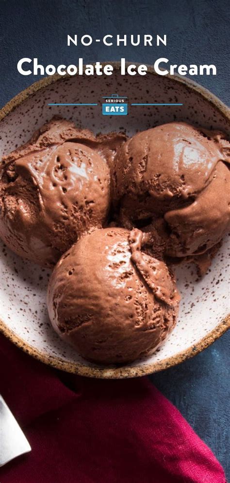 No Churn Chocolate Ice Cream Recipe Recipe Chocolate Ice Cream
