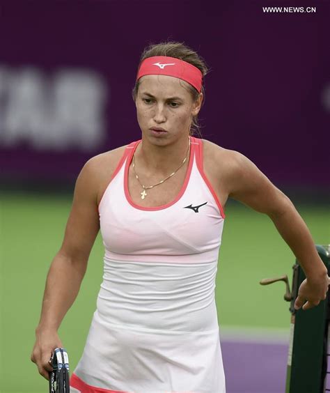 Wta Qatar Open Yulia Putintseva Retires In Final Set Xinhua