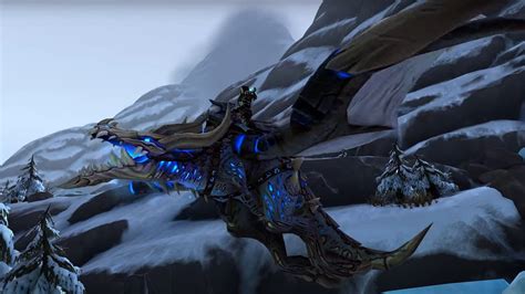 Wow Players Can Snag A Free Dragon Mount By Playing A Death Knight In Wrath Of The Lich King