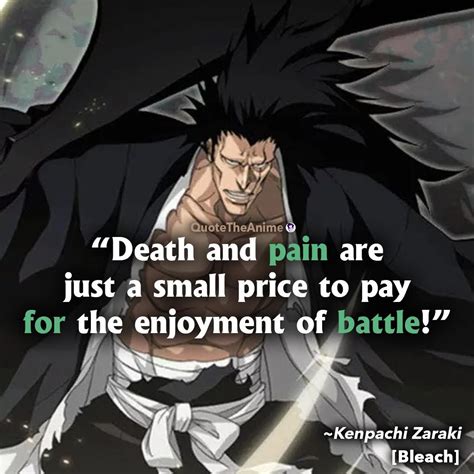 All Anime Manga Anime Bleach Quotes Kenpachi Zaraki Hero Quotes