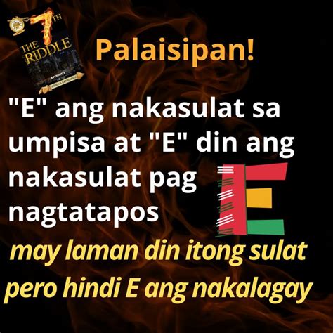 Pin On Tagalog Riddles With Element