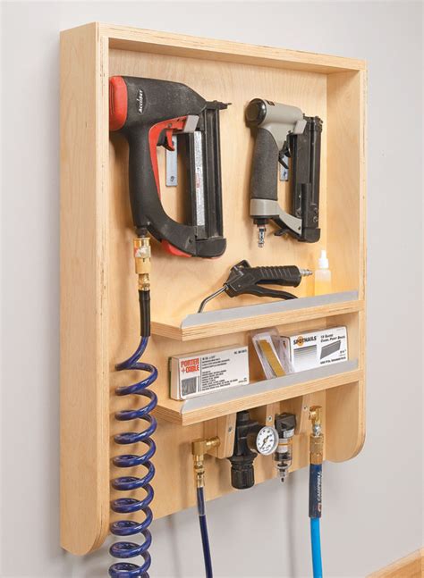 Maybe you would like to learn more about one of these? Wall-Mounted Air Tool Cabinet | Woodworking Project ...