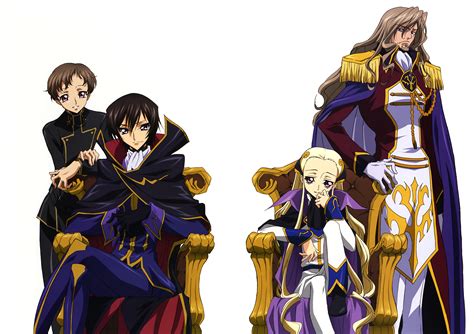 Lelouch Of The Rebellion Code Geass Illustration Relations Scan 6 Minitokyo