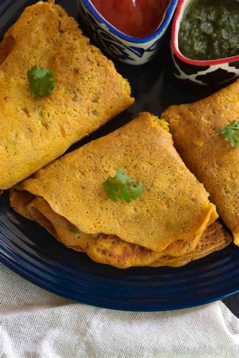 Besan Chilla Indian Chickpea Flour Pancakes Masalachilli