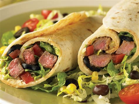 Beef Taco Wrap Wrap Recipes Beef Recipes Dinner Recipes Hereford Beef Sirloin Tip Steak