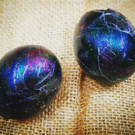 Iridescent Rainbow Dragon Eggs