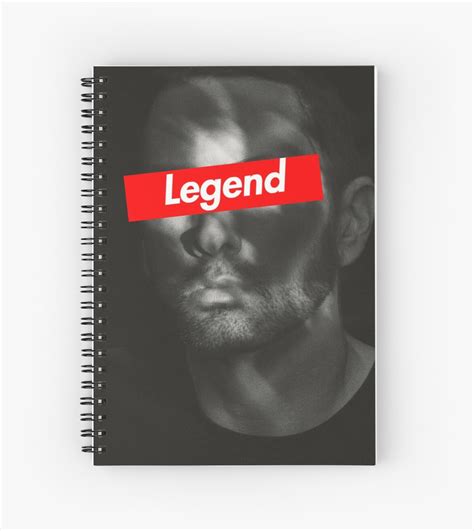 Eminem Legend Design Spiral Notebooks By Matthewsel Redbubble