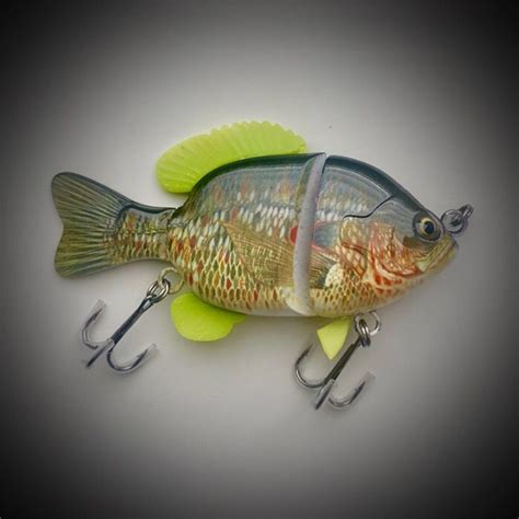 Baby Sunfish Swimbait Series Custom Fishing Lure Fishing Lure T