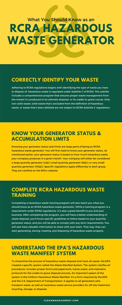 What You Should Know As An Rcra Hazardous Waste Generator