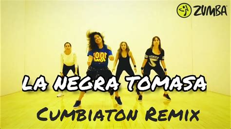 🔥la Negra Tomasa🔥cumbiaton Remix Natalia Caceres Zumba Youtube