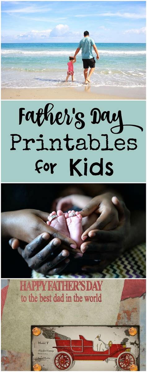 Fathers Day Printables For Kids