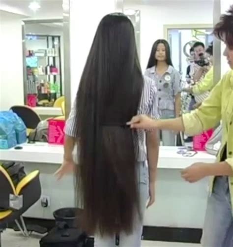 Video Chinese Knee Length Hair In The Studio Realrapunzels Hair