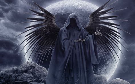 Reaper Warriors: The Grim Reaper With Angel Wings