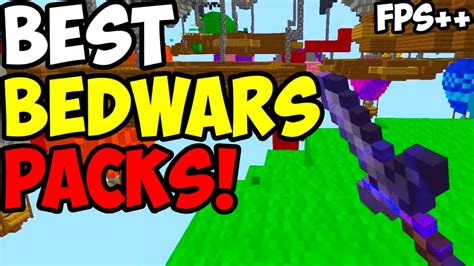 Top 3 Best Bedwars Texture Packs Fps Boost Hypixel Bedwars Youtube
