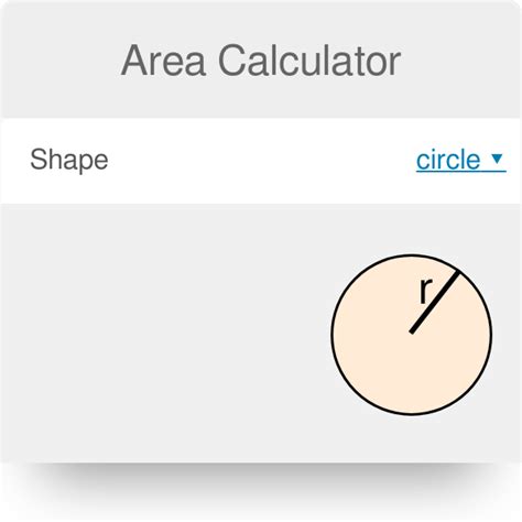 Area Calculator. Find the Area of 16 Popular Shapes! - Omni | Circle area formula, Find the area ...