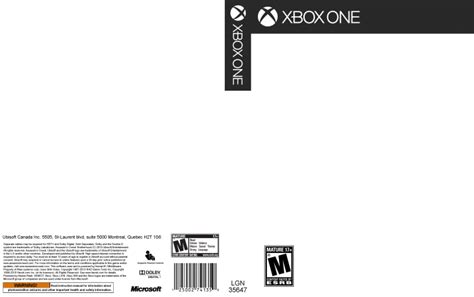 Xbox One Template