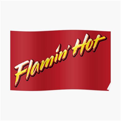 Flamin Hot Cheetos Posters Redbubble