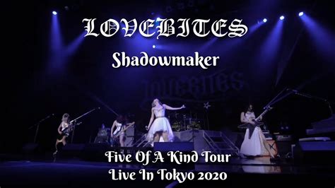 Lovebites Shadowmaker With Lyrics Five Of A Kind Tour Live Zepp
