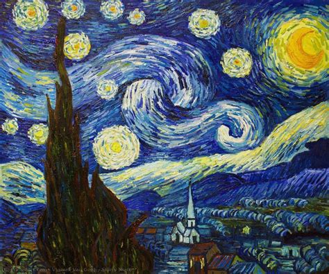 Today we will try to answer all your questions regarding the starry night. Starry Night by Vincent Van Gogh | Art Reproductions ...