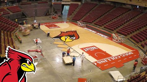 Time Lapse Video Full Court Press At Redbird Arena Youtube