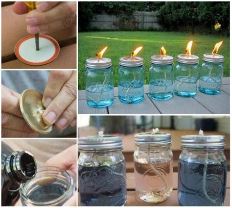 Diy Mason Jar Citronella Candles Pictures Photos And Images For
