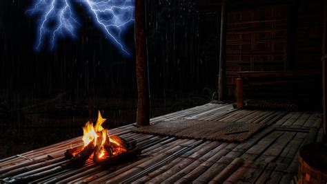 Sonidos De Lluvia Para Dormir Duerma Instantáneamente Con Fuertes