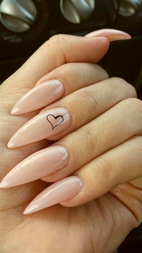 Nude Stiletto Nails Nail Designs Nail Art By My Xxx Hot Girl