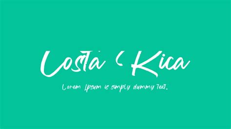 Costa Rica Font Download Free For Desktop And Webfont