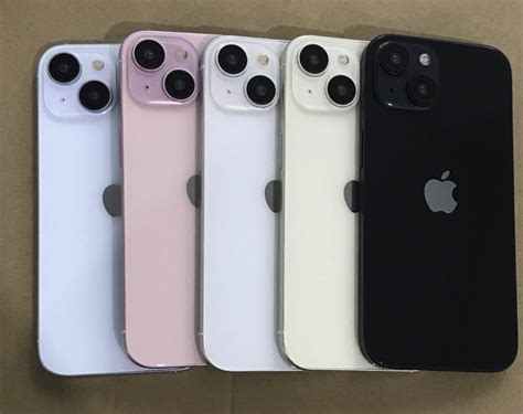 Iphone 15s Five Colors Shown In New Image Leak