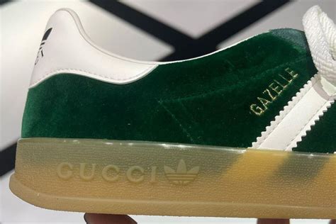 Grab A Glance At The Gucci X Adidas Gazelle Collection Sneaker Freaker