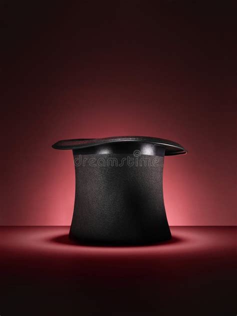 Magic Top Hat On Red Stock Image Stock Image Image Of Magician