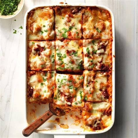 Top 10 Lasagna Recipes Taste Of Home