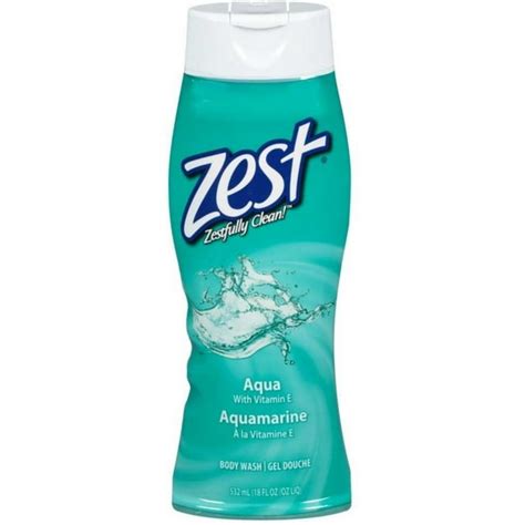 Zest Body Wash Aqua 18 Oz