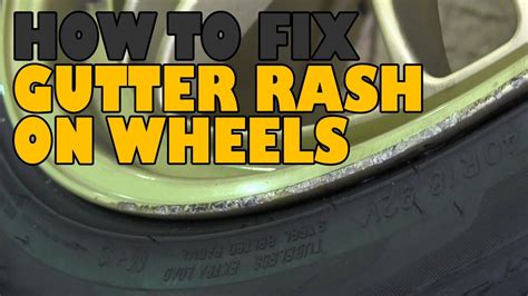 Rash scratchitt is on facebook. How to repair gutter rash & scratched wheels - YouTube