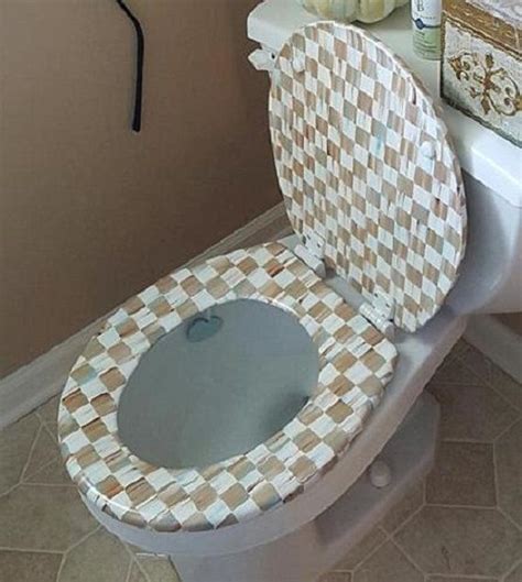 Hand Painted Toilet Seat With Mackenzie Childs By Jennifernix2 Home
