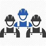 Worker Icon Construction Workers Crew Clipart Icons