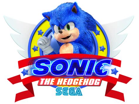 Sonic Movie Logo Png