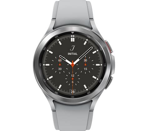 Buy Samsung Galaxy Watch4 Classic 4g Stainless Steel Silver 46 Mm