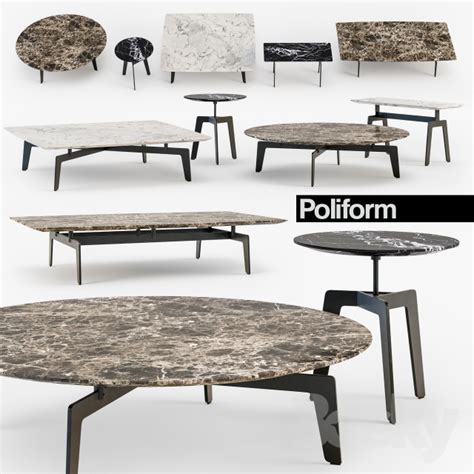 3.3 out of 5 stars 11 ratings. 3d models: Table - Poliform Tribeca coffee table set