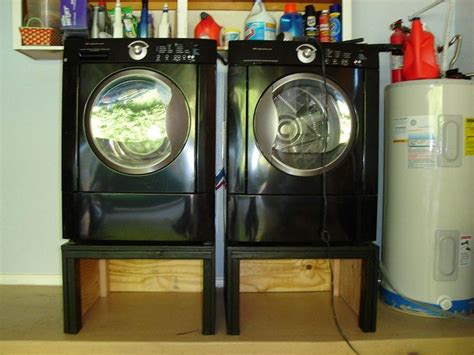 Build this easy diy washing machine and dryer pedestal. Washing Machine and Dryer Pedestal - DIY projects for ...