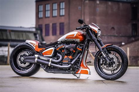 Thunderbike One 17 Harley Davidson Fxdr Softail Custom Bike Project