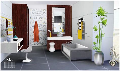 My Sims 3 Blog Kika Bathroom Set By Simcredible Designs