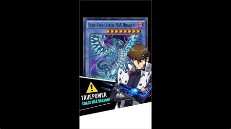 yugioh duel links the true power of blue eyes chaos max dragon youtube