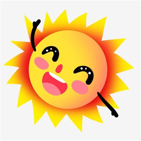 笑顔の太陽 イラスト 天気 太陽イラスト画像とpsdフリー素材透過の無料ダウンロード Pngtree Clipart