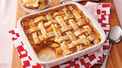 Winning state fair pie crust recipes. Pecan-Peach Cobbler recipe from Pillsbury.com