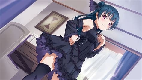 Wallpaper Love Live Sunshine Yoshiko Tsushima Black Dress Bedroom X AksumkA